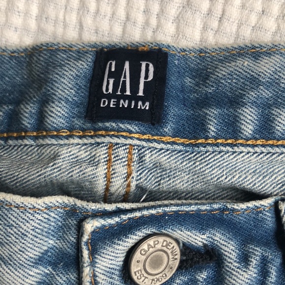 Gap Men Distressed Jean Shorts Size 32 - Picture 7 of 12